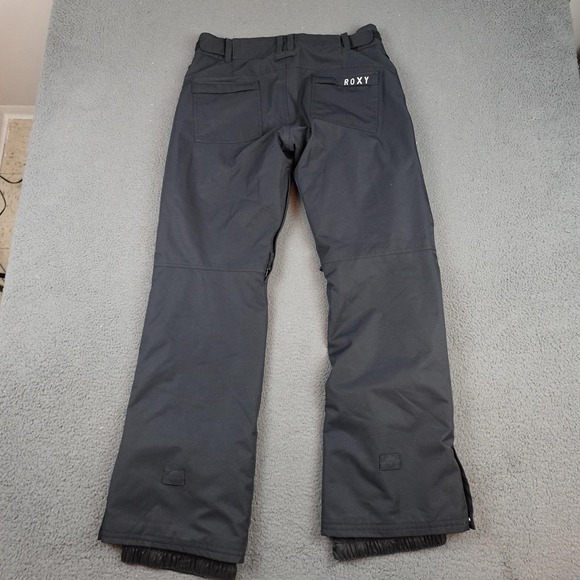 Roxy DryFlight Snow Pants Womens 28 Black Insulated Waterproof Ski Snowboard - Picture 6 of 10